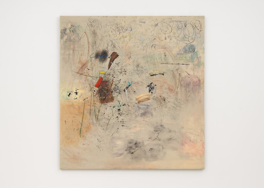 *New Arena*, 2026, Oil on canvas, 170 x 160 x 4.5 cm